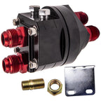 Oil Filter Relocation Male Sandwich Fitting Adapter Kits 20 x 1.5 &3/4 x 16