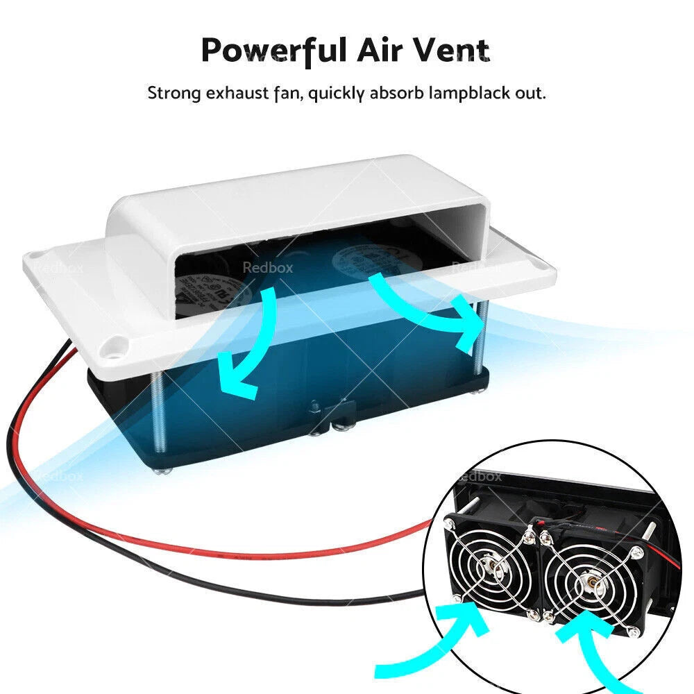 12V Side Ventilation Exhaust Fan for RV Caravan Motorhome Trailer