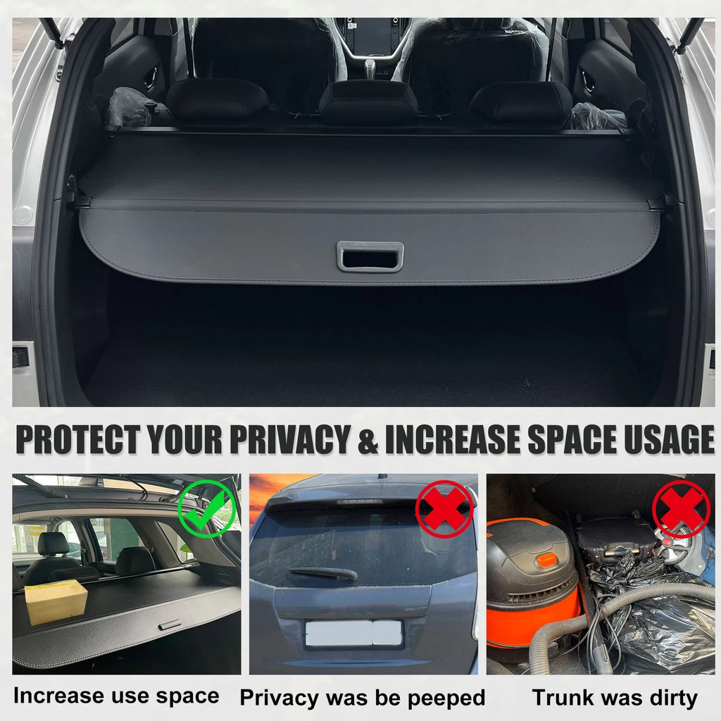 Retractable Cargo Cover for Subaru Outback (2010–2014) Waterproof Non-Slip