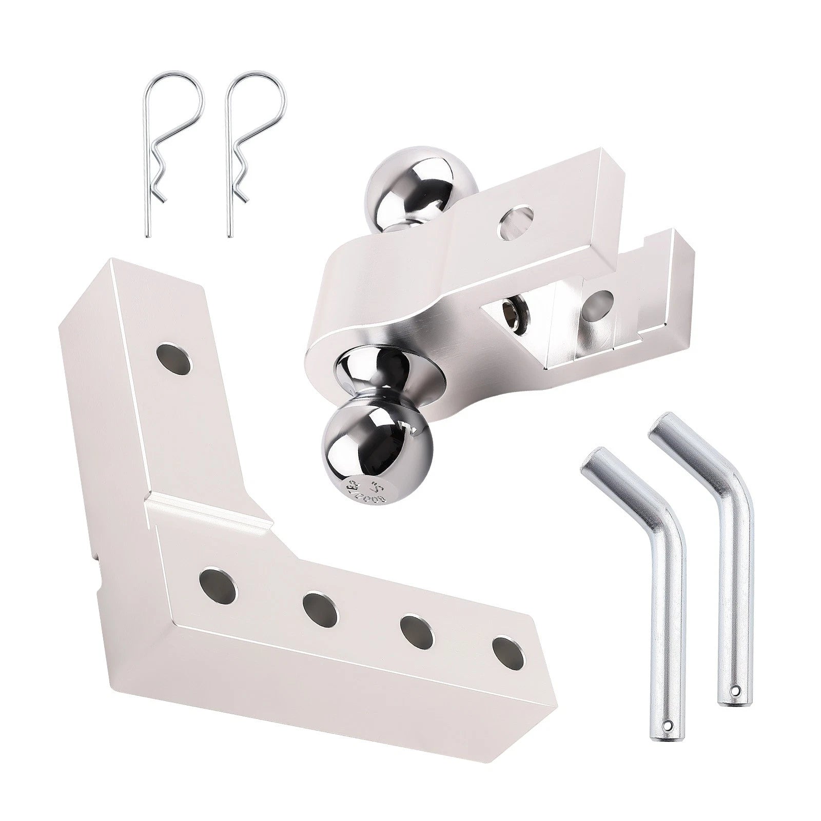 2 Inch Adjustable Trailer Tow Hook for Trailers (5000 lb Capacity)
