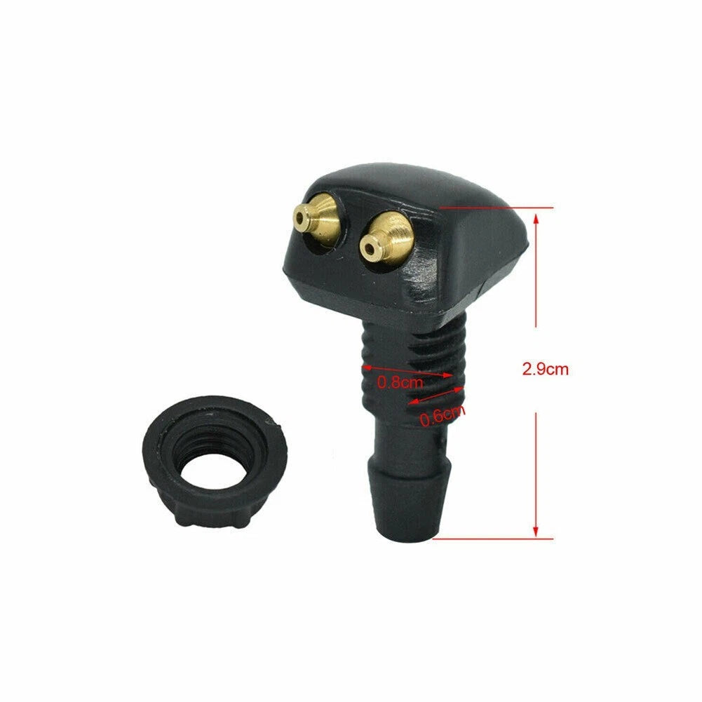 2X Adjustable Windshield Washer Nozzles for Car