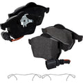 Set of 4 Brake Pads for VW Volkswagen Beetle Golf Jetta Audi TT Quattro