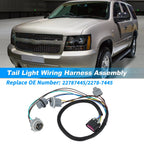 Tail Light Wiring Harness Socket for Chevy Suburban Tahoe GMC Yukon (2000–2006)