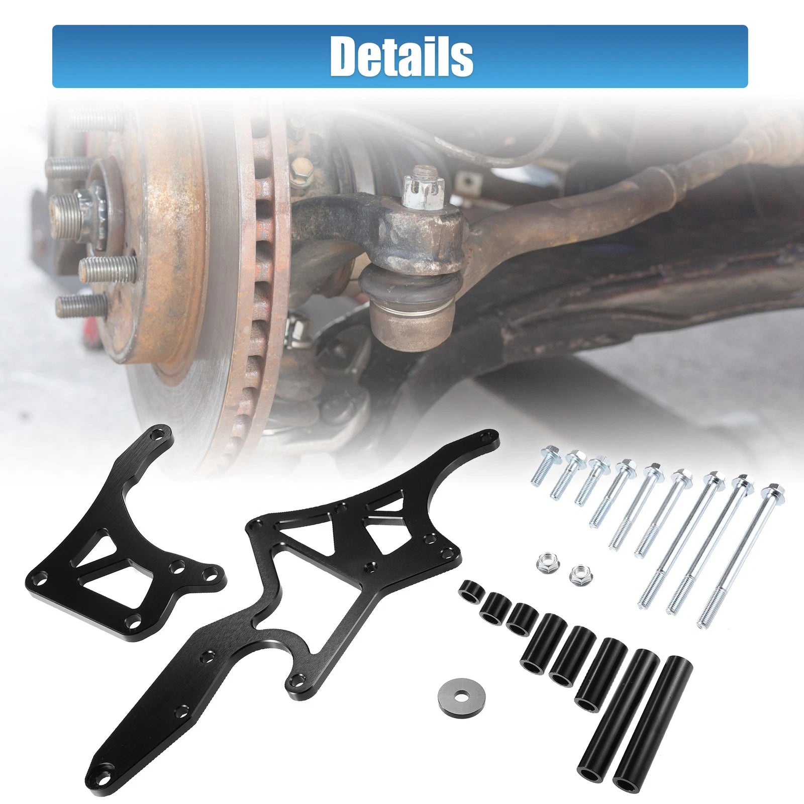 Set of 1 Engine Serpentine Alternator Bracket for Chevrolet LS1 LS2 LS3 (2001–2015)