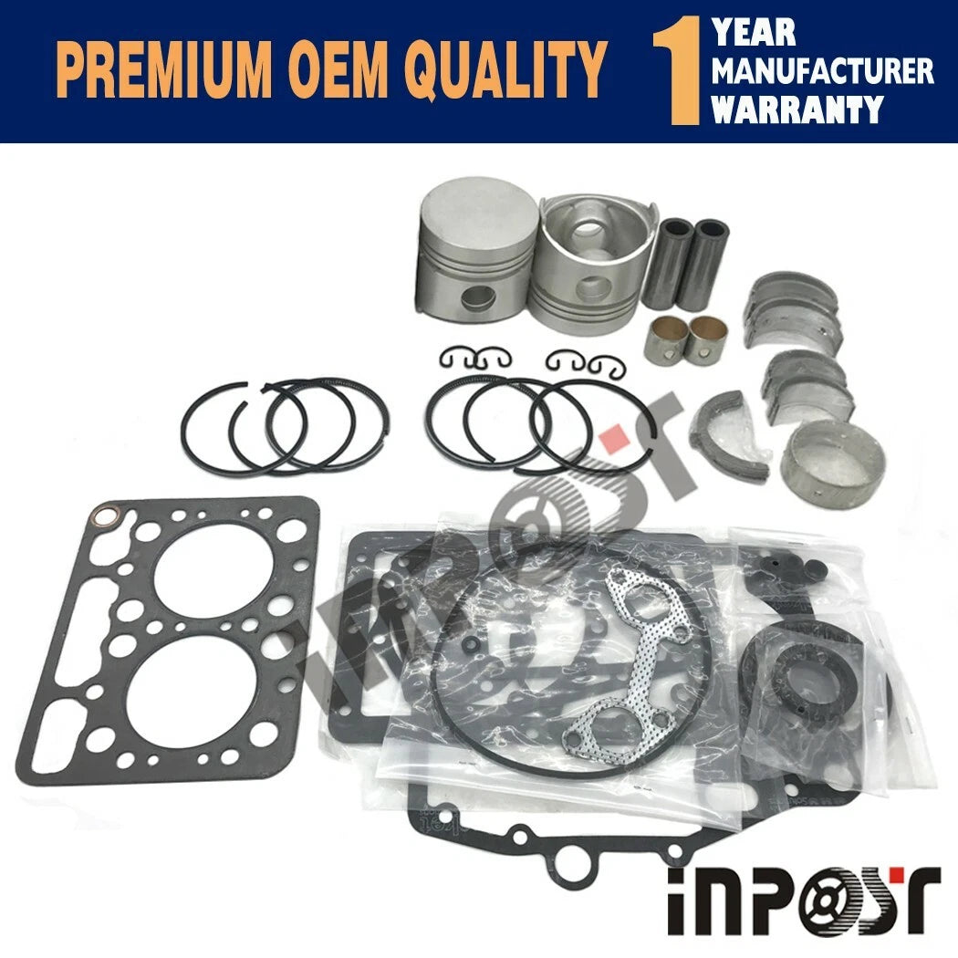 Overhaul Rebuild Kit ZB500 Z500 for Kubota B5000 B5001 B5100