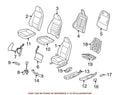 Genuine OEM Power Seat Switch 61319275072 for BMW (2012–2018)