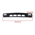 Front Bumper Lower Baffle for Silverado 1500 (2022–2023) - Bright Black Plastic