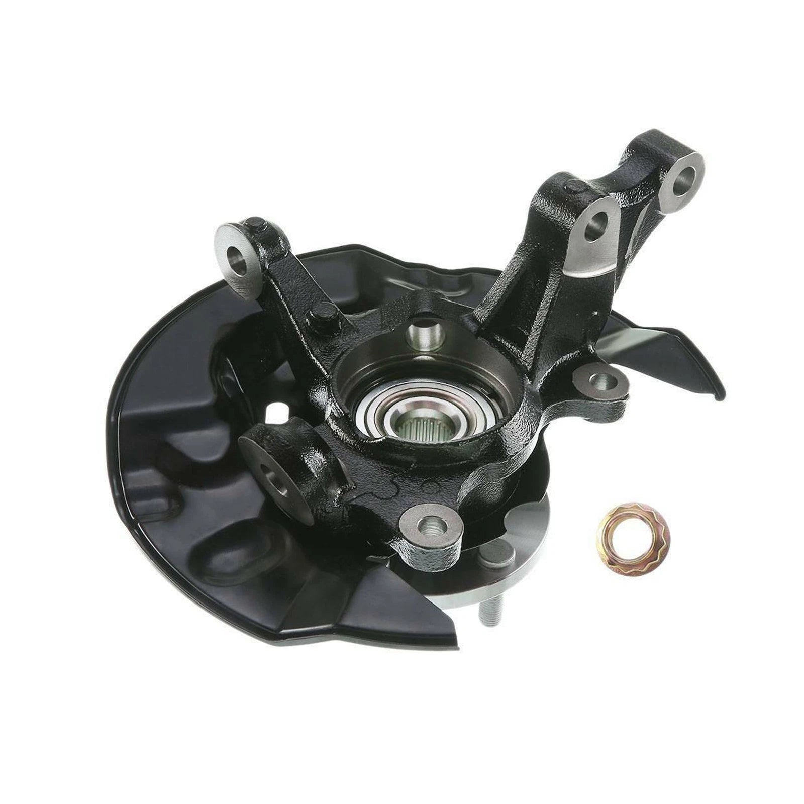 Front Left Steering Knuckle and Wheel Hub Bearing for Toyota Corolla (2003-2008)