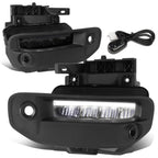 LED Fog Lights with Bezel Cover & Switch for Ram 1500 (2019–2021)