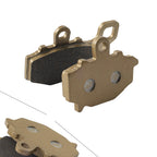 2Pc Rear Brake Pads for Kawasaki KLE650 Versys 650 ABS (2007–2014)
