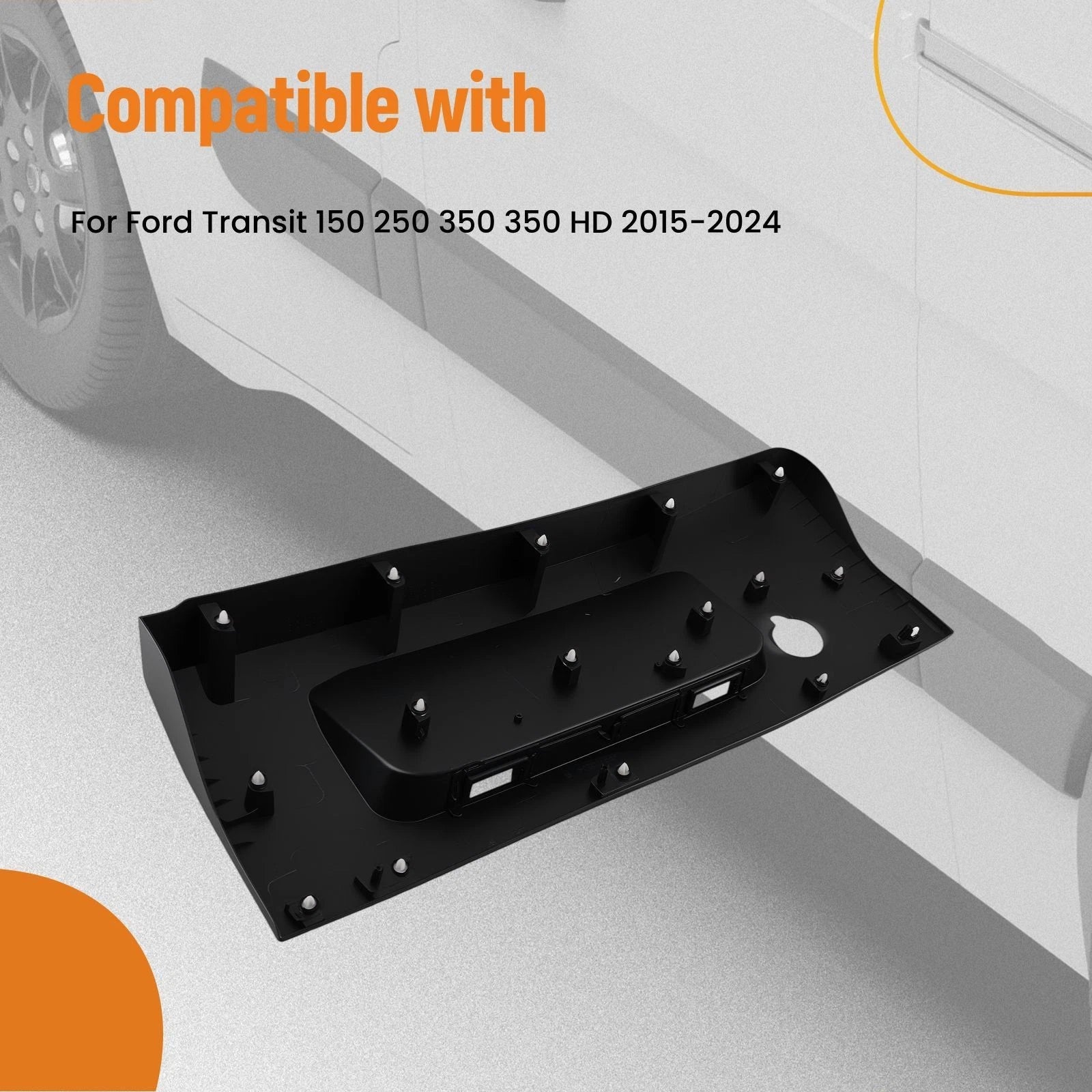 Door Trim Lower for Ford Transit 150 250 350 (2015–2024) Rear Right