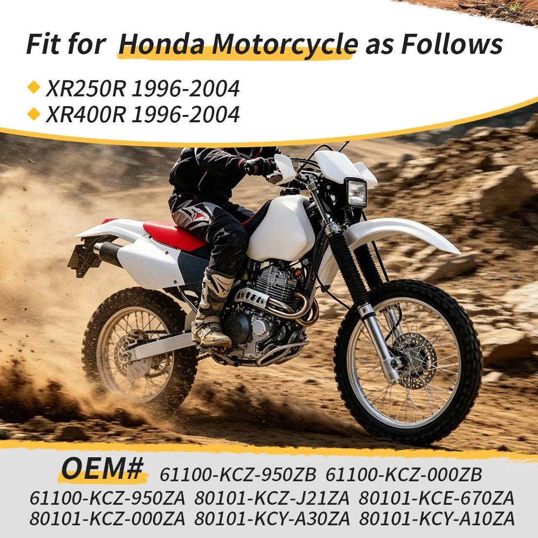Fender Set for Honda XR250R XR400R (1996–2004)