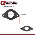 2X Speaker Spacer Ring Adaptor for Toyota Tacoma (2005–2023) 1.5"