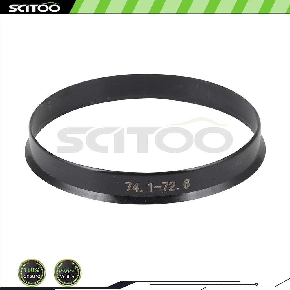 Set of 4 Wheel Hub Centric Rings ID-72.56 OD-74.1 mm for