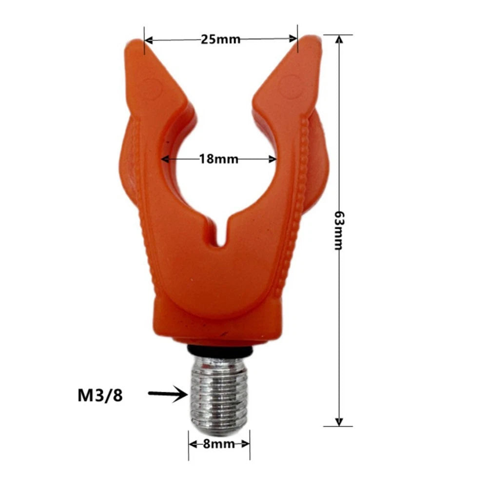 Fishing Rod Holder Head M38 Non Slip Silicone for Alarm and Rod Pod