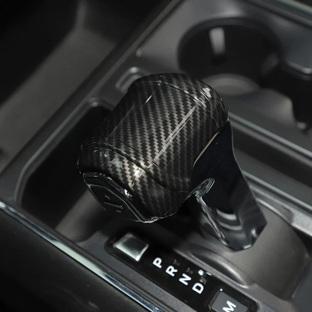 Carbon Fiber Gear Shift Knob Cover for Ford F-150 (2021-2023)