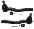Set of 2 Moog Steering Tie Rod Ends for Hino 145, Chevy C4500, GMC C6500
