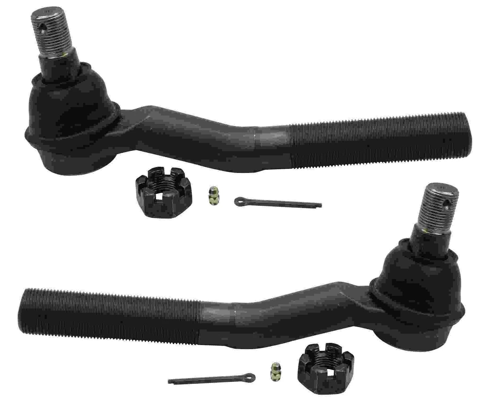 Set of 2 Moog Steering Tie Rod Ends for Hino 145, Chevy C4500, GMC C6500