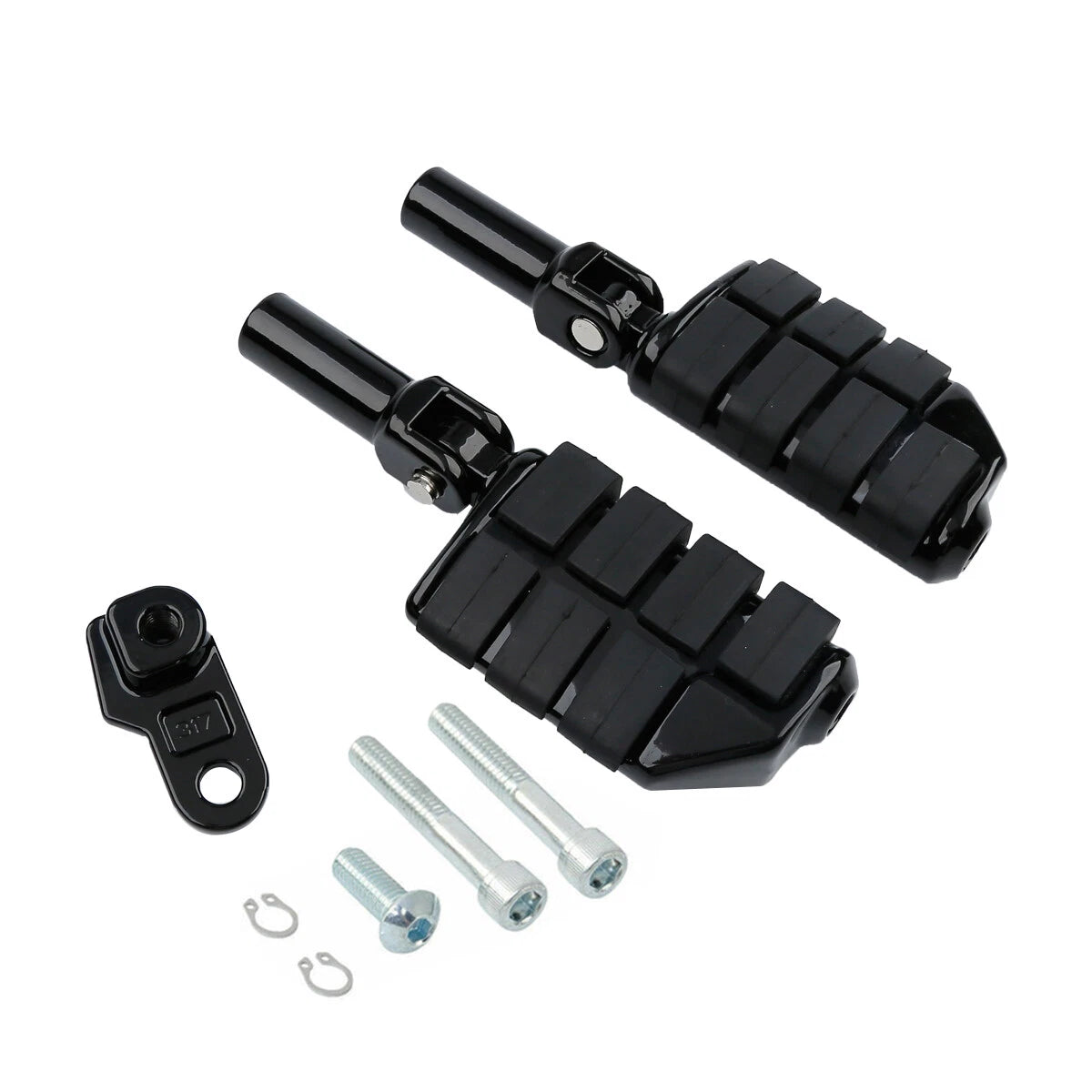 Passenger Footpeg for Harley Softail Cross Bones FLSTSB (2008–2011), Softail Slim (2012–2017)