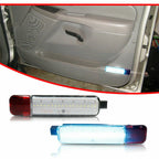 Ice Blue LED Door Courtesy Light for Chevy Silverado Tahoe Suburban (2007–2023)