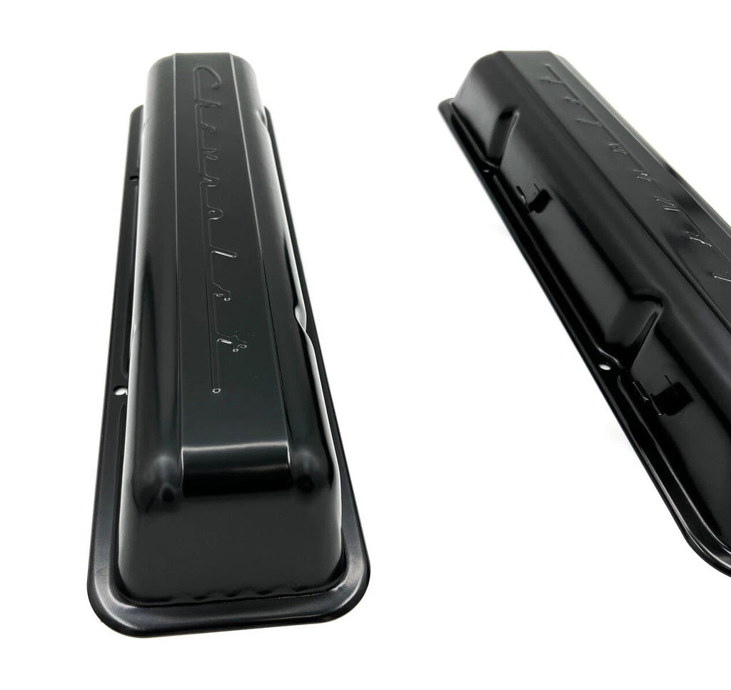 Steel Valve Covers with Chevrolet Script for Small Block Chevy (1967–1972)