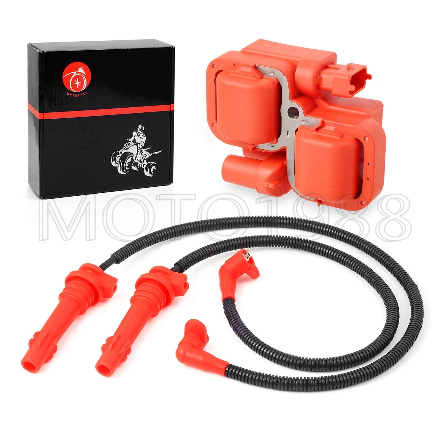Ignition Coil & Spark Plug Wire Cap for Polaris Ranger 900 (2014–2019)