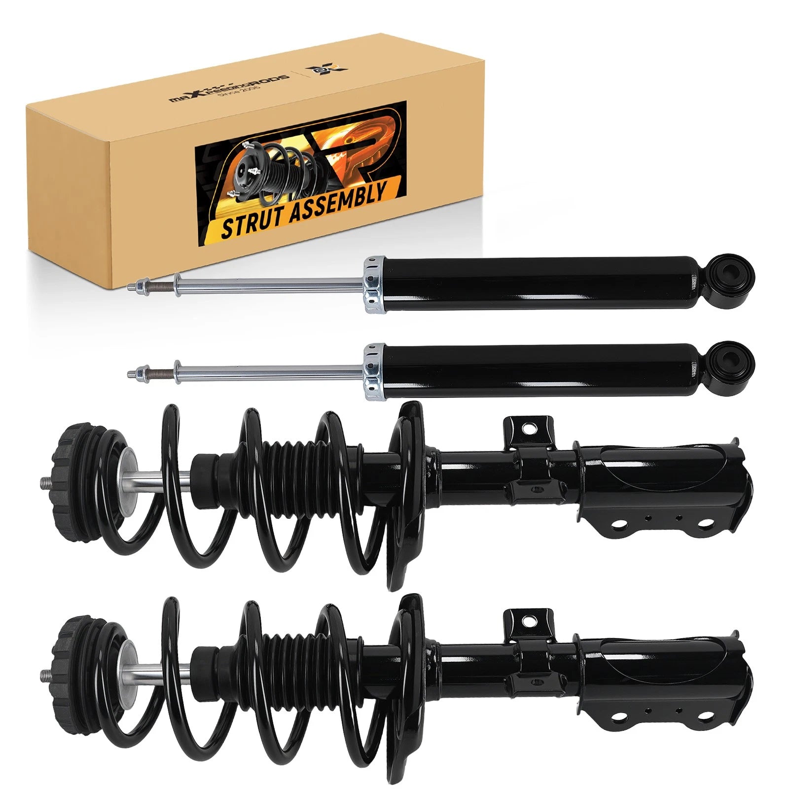Set of 4 Front Struts Rear Shocks Control Arms for Cadillac SRX (2010–2016)