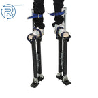 24" Black Drywall Stilts for Sheetrock Painting (1120)