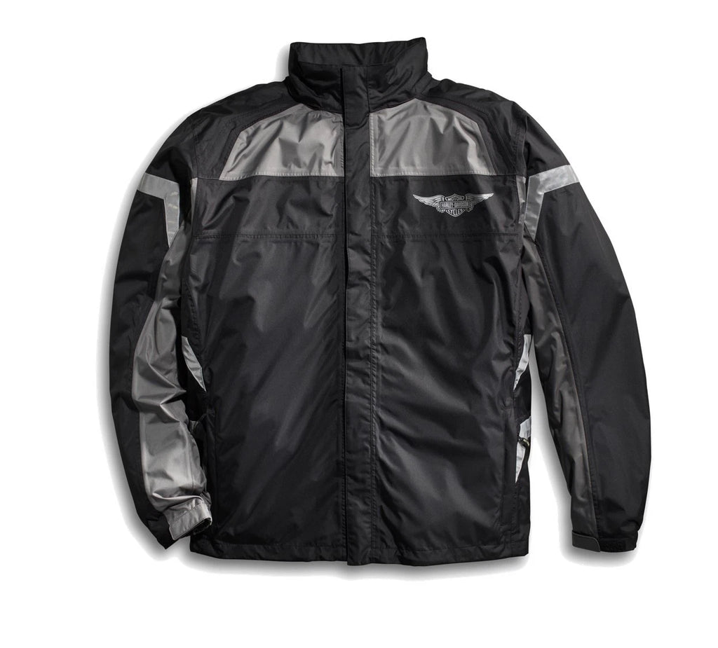 Reflective Rainsuit for Harley-Davidson (98336-15VM, Size Small)