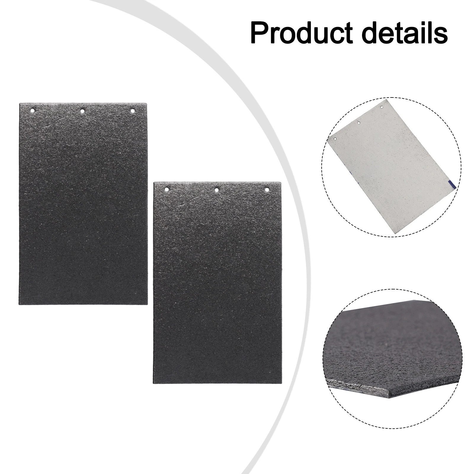 3 Hole Carbon Base Plate Pad for 9403 MT190 MT9 Belt Sander