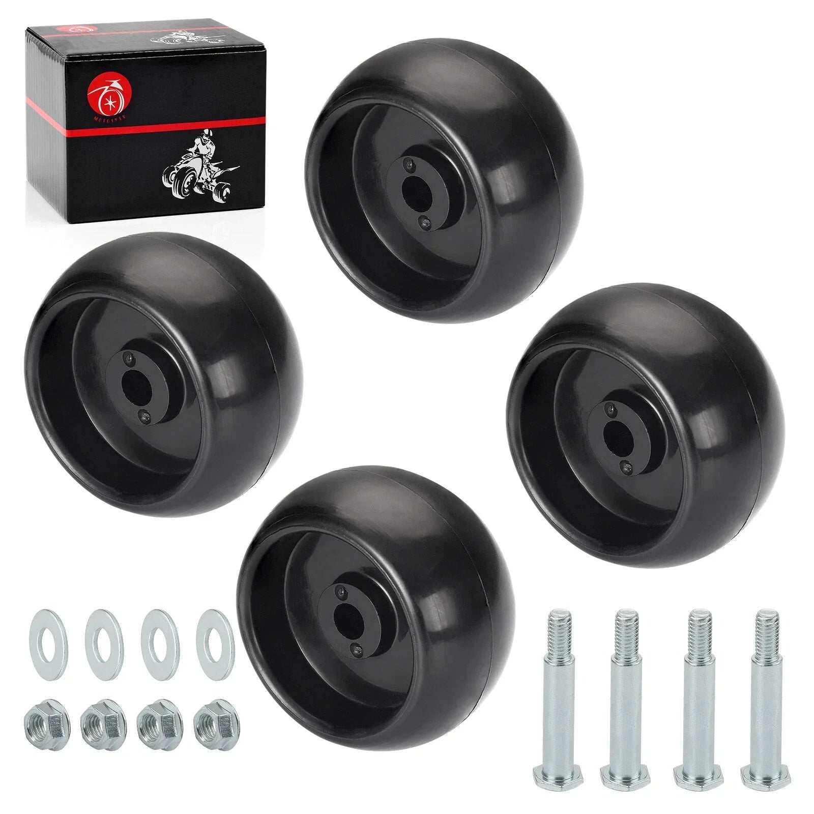 4 x Deck Wheels for Ferris Simplicity Snapper Pro