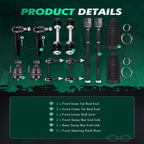Front Inner Lower Tie Rod End Sway Bar Linkage Ball Joint for Ford Mustang (1999–2004)