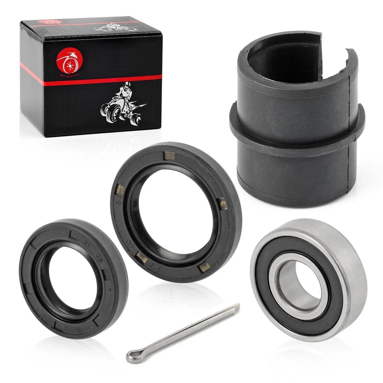 Steering Bushing Stem Bearing Seals for HONDA TRX250R FourTrax 250 (1986–1987)