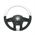 Steering Wheel Cover Leather White Grip for Kenworth T680 (2013–2021)