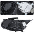 LED Headlight for Honda Accord (2016–2017) Passenger Side Clear Housing