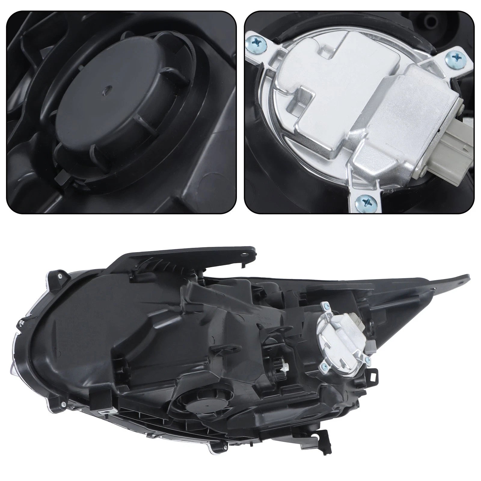 LED Headlight for Honda Accord (2016–2017) Passenger Side Clear Housing