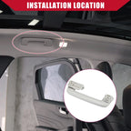 Rear Roof Handle for Ford Escape (2012–2019) No.7S7Z-5831406-AA Gray Plastic
