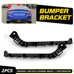 Set of 2 Rear Bumper Retainer Brackets for Honda Civic (2016–2021)