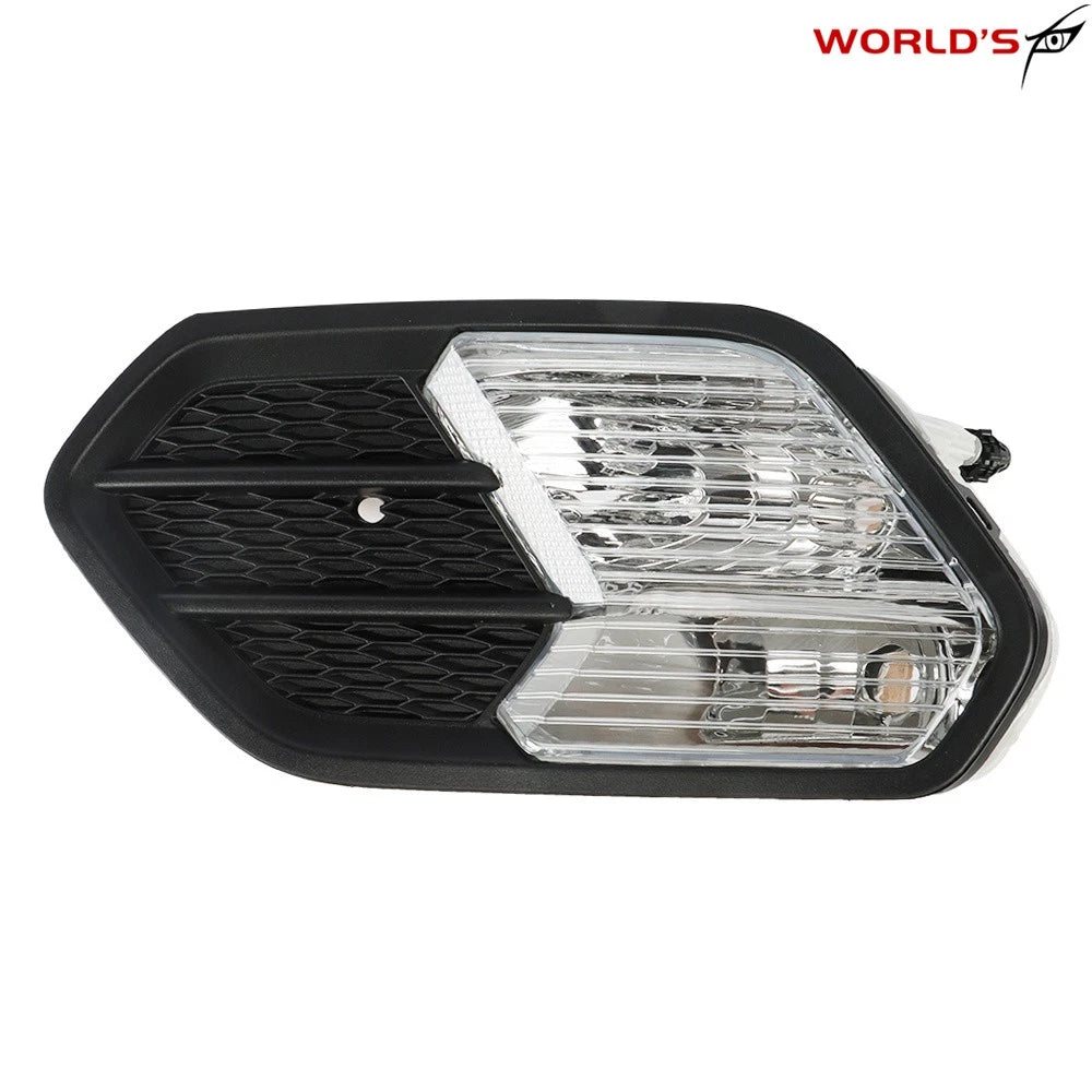 Fog Light for Ford Escape (2017–2019) Left Side Bumper Black Cove