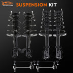 Set of 4 Struts and Springs for Toyota Camry (2012–2017) w/Sway Bars