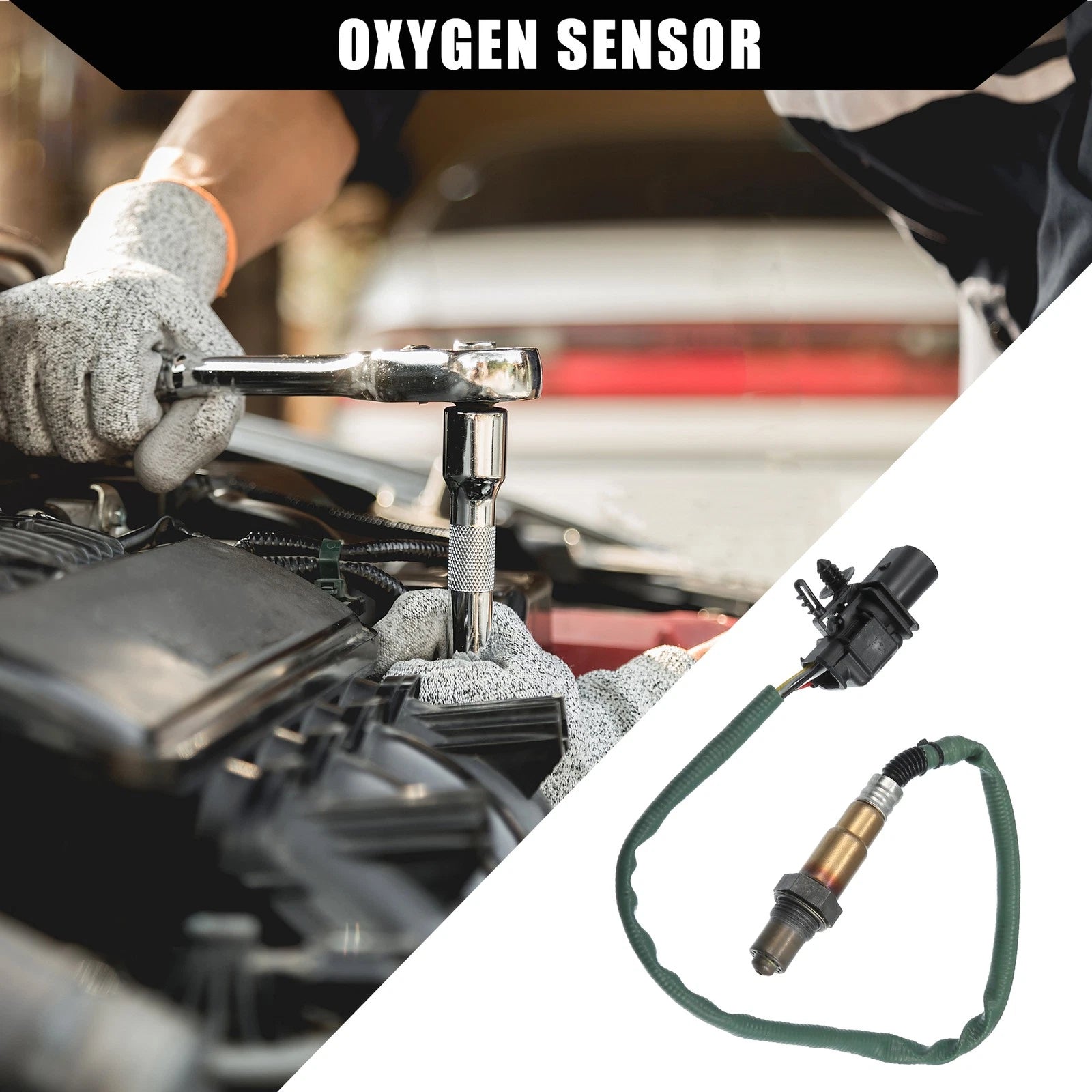Front Upstream Oxygen O2 Sensor No.A0035427018 for Mercedes-Benz W211 W212