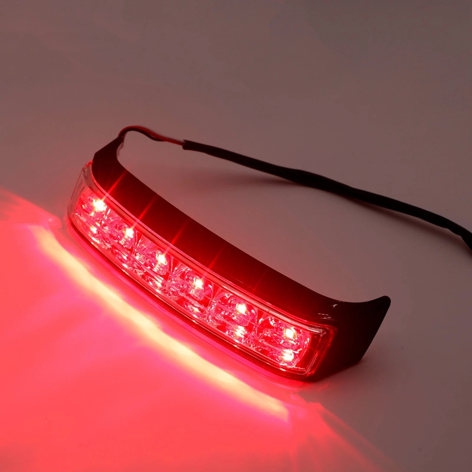 LED Black Saddlebag Run Brake Turn Signal Light for Harley FLHR FLHTKSE FLHRSE FLTRUSE (2010–2023)
