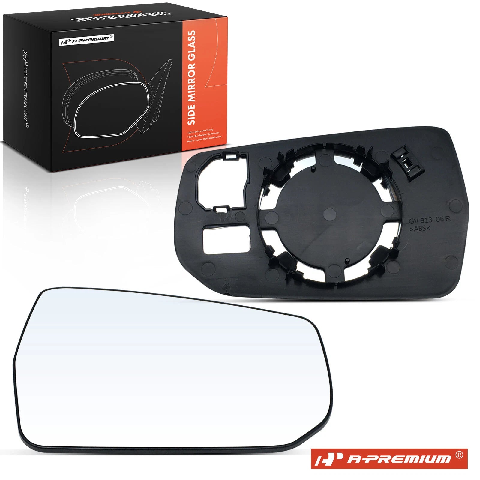 Passenger Manual Mirror Glass for Chevrolet Malibu (2016–2024)