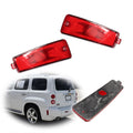 Blood Red Lens Rear Fender Side Marker Light Housing Kit for Chevrolet HHR