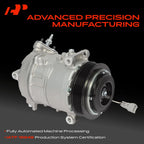 A/C Compressor with Clutch for Jeep Cherokee (2014-2017, 2019-2020)