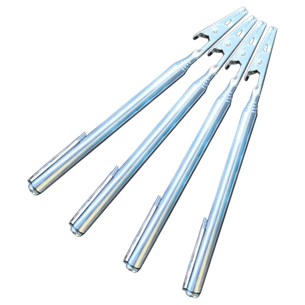 Set of 4 Telescopic Stainless Steel Clips for Daily Use