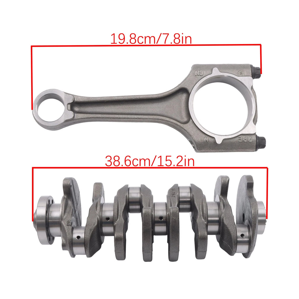 Engine Crankshaft & Bearing & Connecting Rod for VW Golf Jetta Passat (2006–2010) 06H198401A