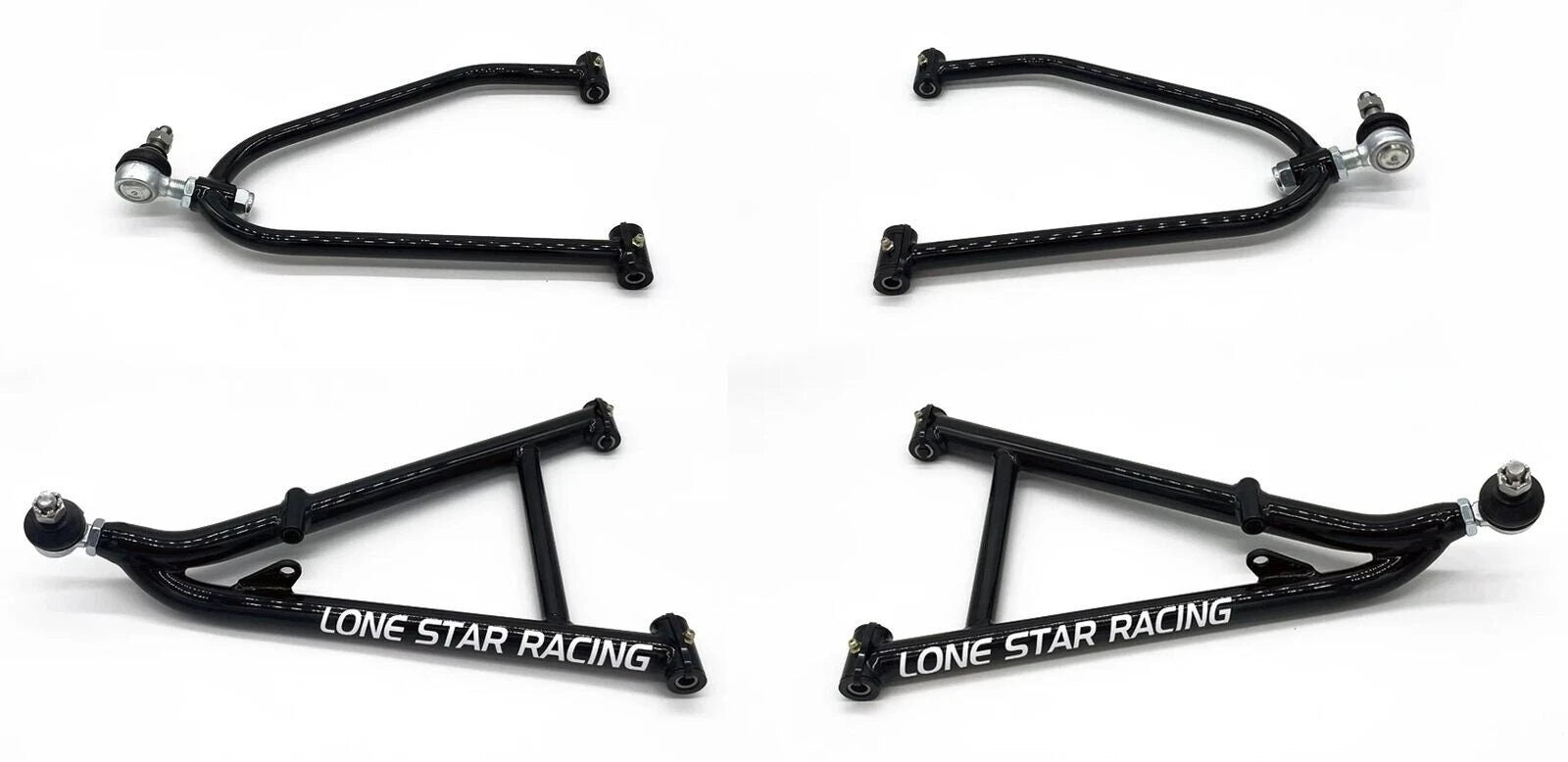 Set of 2 Lonestar LSR DC-4 +2 Arms + Elka Legacy Shocks for Honda TRX450R (2006–Present)