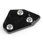 Side Pad Kickstand Extension Plate for Suzuki GSXR 1000 (2009–2010) Black