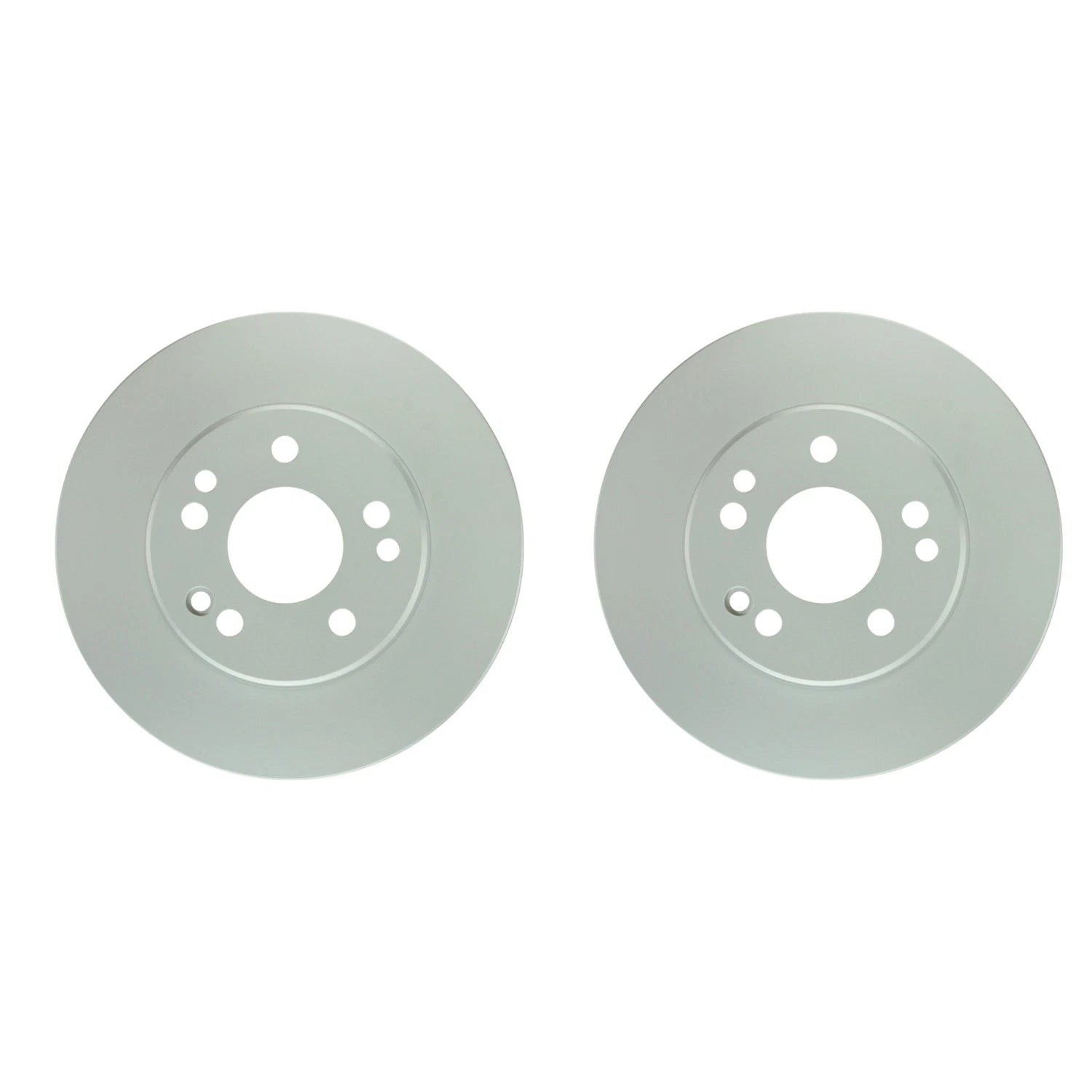 Set of 2 Bosch QuietCast Front Disc Brake Rotors for W124 300E W107 560SL